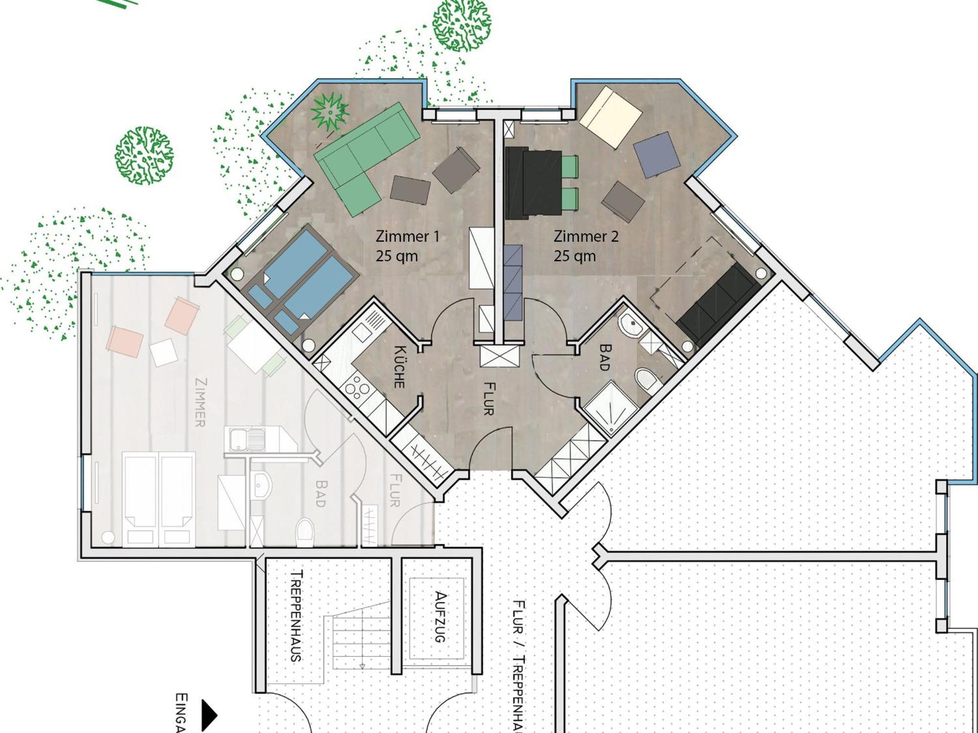 Apartment Heller Am Hasselkopf Браунлаге Стая снимка